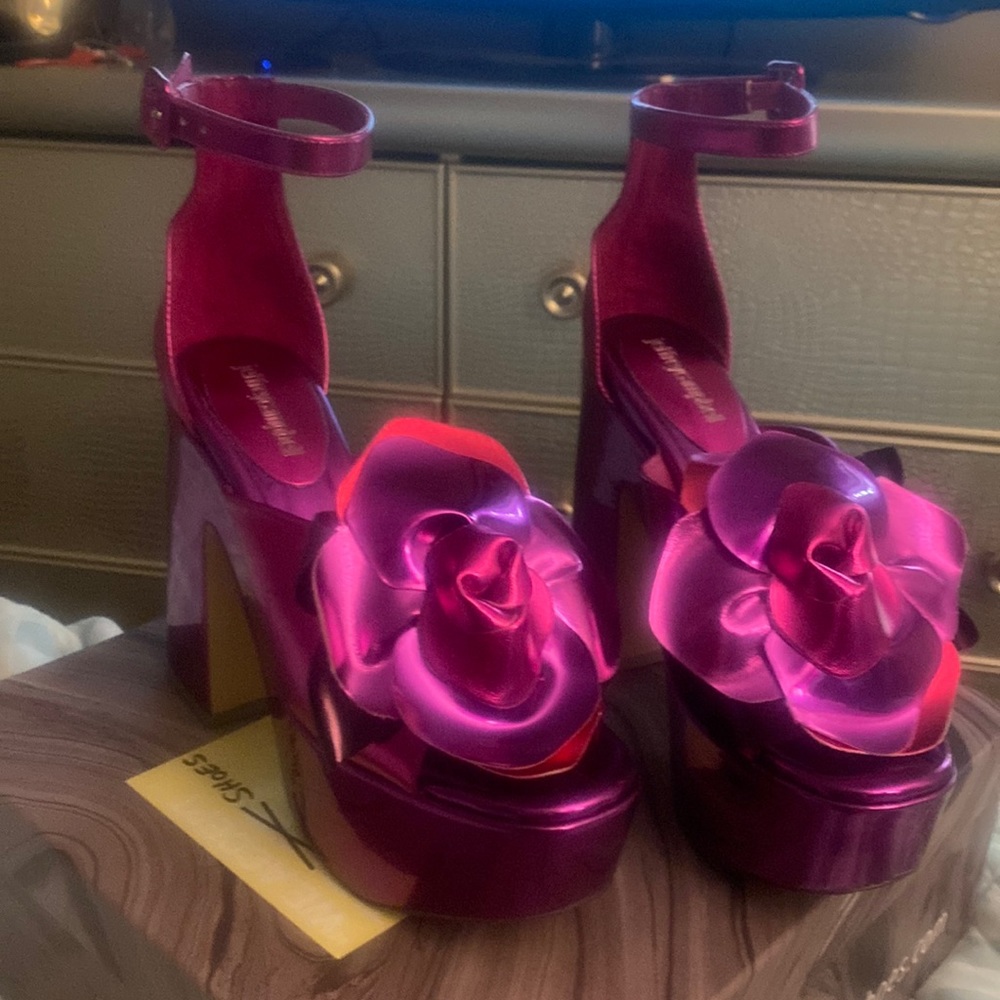 🔥🔥 Jeffrey Campbell Platforms worn only 1 time!!!!!